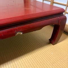 座卓　120×80×高さ32センチ　差し上げます（6月末まで）の画像