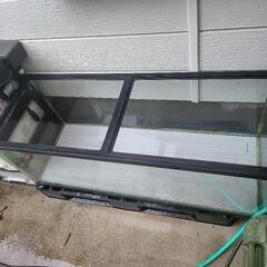 ガラス水槽　120cm