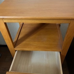 電話台　サイドテーブル【引取り者確定】の画像