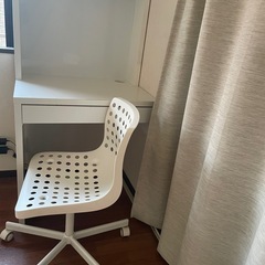 IKEA MICKE デスク　学習机　イス　チェア