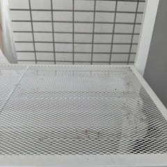 【汚れあり】IKEA レールベリ ラック　ホワイトの画像