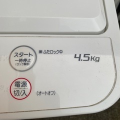 受け渡し者決定洗濯機の画像
