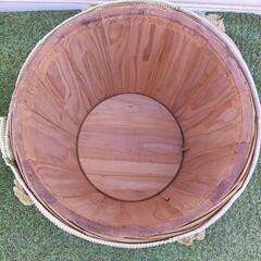 酒樽　酒だる　酒　中古品　直径約45cm　手渡し　の画像