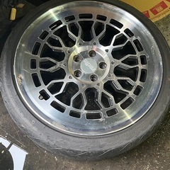 radi8 ホイールpcd100-5穴18インチの画像
