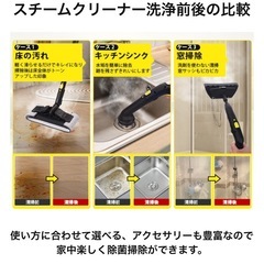 スチームクリーナーの画像