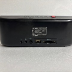 bluetoothスピーカー　TMY SONIC BSB-04BK の画像