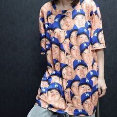 MLBライセンス品【SHOHEI OHTANI/大谷翔平】Lサイ...