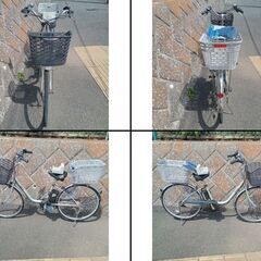 25　新品シート　バリ山　パナソニック　ビビＴＸ　充電器　電動自転車の画像