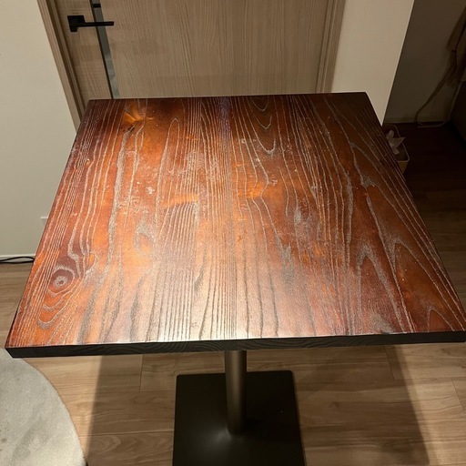 美品　ハイテーブル