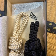 男性用羽織り紐の画像