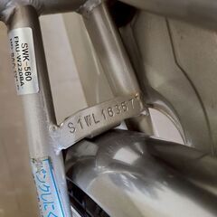 【北見市発】DCM 自転車 Attivo S1WL16357 22インチ シルバー (E3368raw)の画像
