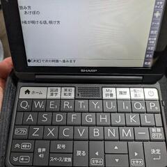 値下げ￥8000   美品綺麗   電子辞書SHARPの画像