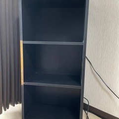 カラーボックス（ブラック）