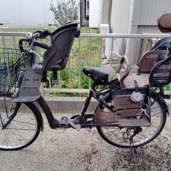 ブリジストン　ママチャリ(幼児2人同乗基準適合車)チャイルドシー...