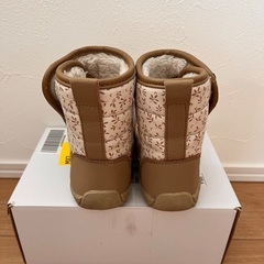 子供　キッズ　ブーツ　15センチ　花柄の画像