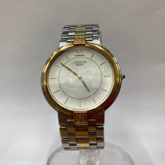 【愛品館江戸川店】SEIKO クレドール 腕時計 2F70-0640 18KTベゼル 本体のみ ID:106-047847-007の画像
