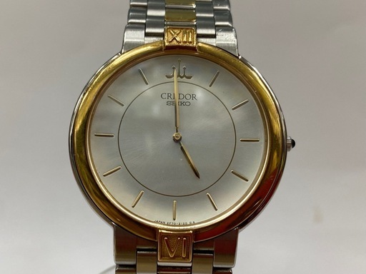 【愛品館江戸川店】SEIKO クレドール 腕時計 2F70-0640 18KTベゼル 本体のみ ID:106-047847-007