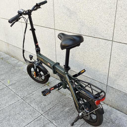 AiDDE 電動アシスト自転車 A1TS 14インチ 型式認定済み・女性の方も簡単に乗れる＞電動アシスト自転車