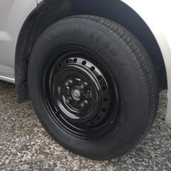 13インチ4本GOODYEARタイヤホイールセットの画像