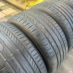 🛞【大幅値下げ‼️】Audi 純正ホイール＆タイヤセット 245/40R18 コンチネンタル バリ溝✨の画像