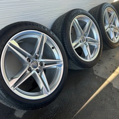 🛞【大幅値下げ‼️】Audi 純正ホイール＆タイヤセット 245...