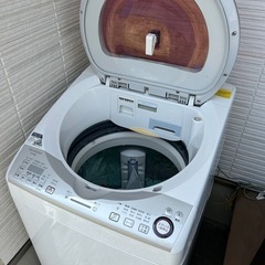 『取引中』シャープ洗濯機ES-TX840 の画像