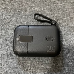 ⭐️PD30W対応 モバイルバッテリー 15000mAh Type-C +Lightningケーブル内蔵 新品未使用⭐️の画像