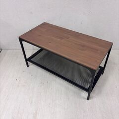 値引き 23394  収納棚付きコーヒーテーブル　ローテーブル IKEA   ◆大阪市内・東大阪市他 6,000円以上ご購入で無料配達いたします！◆ ※高槻・枚方方面◆西宮・尼崎方面◆生駒方面　それぞれ条件付き無料配送あり！            の画像