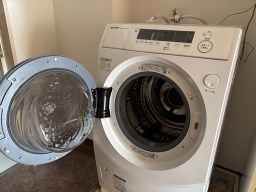 SHARP ドラム式洗濯機 ES-H10G (ノブ) 今津の生活家電《洗濯機 SHARP ドラム式洗濯機 ES-H10G (ノブ) 今津の生活家電《洗濯機