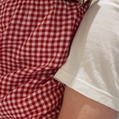 リボン　麦わら帽子　サイズ48の画像
