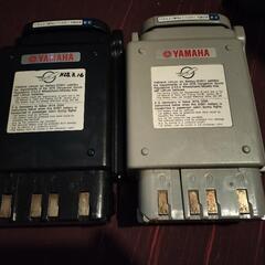 【決定】値引可 ヤマハ 電動車椅子 バッテリー 2個 YAMAHA ジャンクの画像
