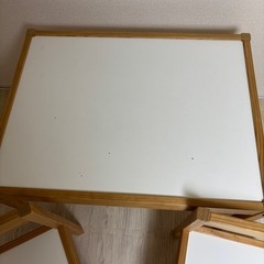 7月末まで掲載　IKEA テーブル　イス　キッズ　LÄTT レット　の画像