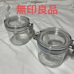 【お取引者が決まりました！】【無印良品】2個セット　ソーダガラス...