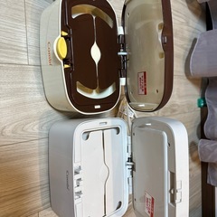 おしり拭き温めてスチーマ