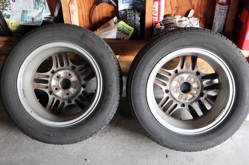 中古ホイール付き夏タイヤBS ECOPIa NH100RV Moduloホイール205/60R16