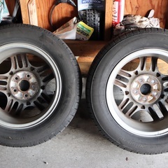 中古ホイール付き夏タイヤBS ECOPIa NH100RV Moduloホイール205/60R16の画像
