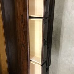 【ジャングルジャングル石津店】カリモク アンティーク食器棚 アンティーク レトロ 高級家具 ヴィンテージ 堺市 石津 の画像