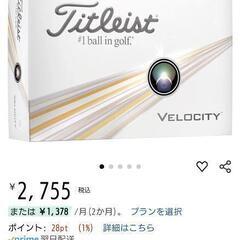 ゴルフボール　12球　未使用品　タイトリスト　Titleistの画像