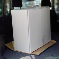 【新品未使用】吊戸棚/トイレ収納/幅60奥行30高さ60/収納棚/プッシュオープンの画像