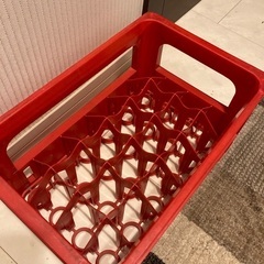 コカコーラ　ボトルケース　赤　１個　の画像