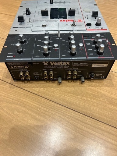 【GINGER掲載商品】 vestax PMC-05ProSL vca DJミキサーhiphop R&B (Oparts jam DJ機材