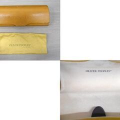 OLIVER PEOPLES Zee col.BK オリバーピープルズ 50☐21-145 メガネ 度入り 中古 セルフレーム 黒/ブラック 苫小牧西店の画像