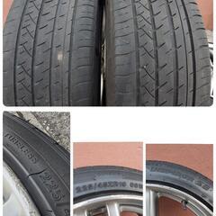 4/23現在まだあります 225/45R19 日産フーガ純正ホイール 50エスティマに使ってました 中古タイヤ&19インチホイールセット 早い者勝ちですの画像