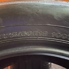 BS BRIDGESTONE ALENZA H/L33 225/60R18 18インチ 夏タイヤ 2本 21年製 バリ溝 レクサスNX RAV4 ハリアー CR-V等　(VTJ077)の画像