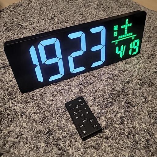 デジタル時計 壁掛け 大型 led 置き時計 (まいど) 鳥栖の家電の デジタル時計 壁掛け 大型 led 置き時計 (まいど) 鳥栖の家電の