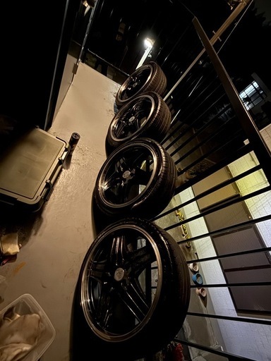 19インチアルミホイール4本セット レアマイスター クラウン マークX