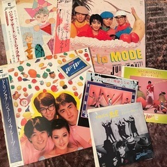 ジューシィ・フルーツ　帯付きレコード3枚とシングル3枚をまとめて...