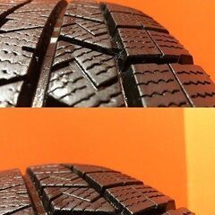 【DUNLOP WM03 195/65R15】スタッドレス【AGA 15インチ 6J5HPCD112+47】21年製 バリ溝 VW/ゴルフ audi/A4等　(KTM362) の画像