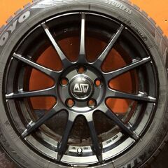 【TOYO WINTER TRANPATH TX 205/55R17】【OZ オズ MSW 17インチ 7J5HPCD120+45】22年製 バリ溝 MINIクロスオーバー等　(VTM278)の画像