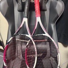 YONEX 硬式テニスラケット 中古2本の画像